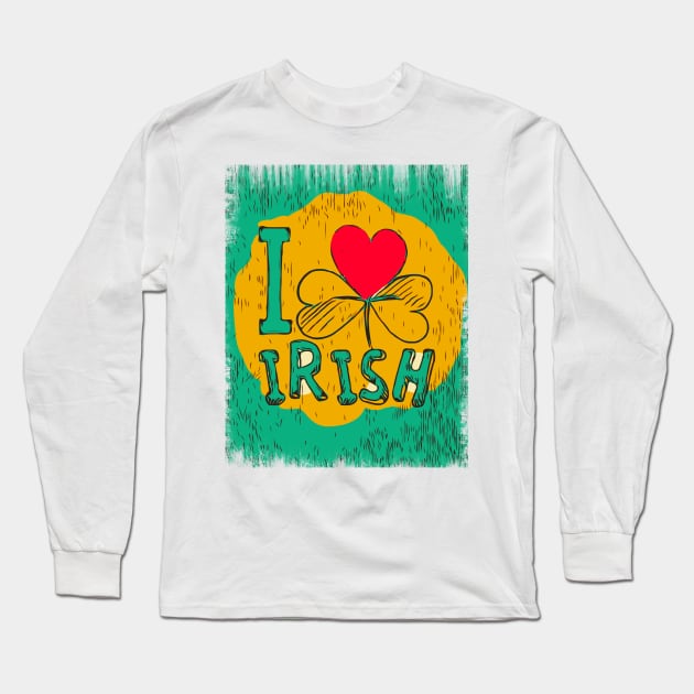 Irish love Long Sleeve T-Shirt by FasBytes